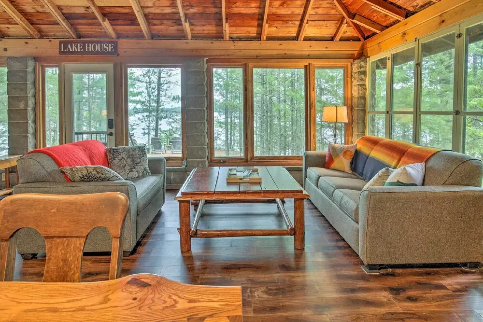 Eagle River Lakefront Retreat w/ Fire Pit & Grill