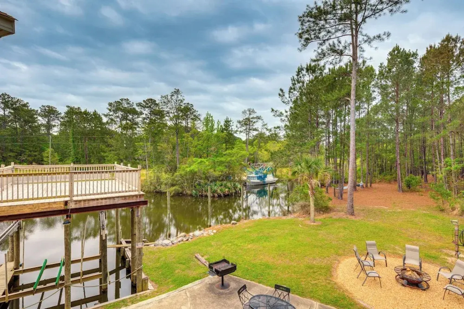 Bayou La Batre Stilted House on Snake Bayou!