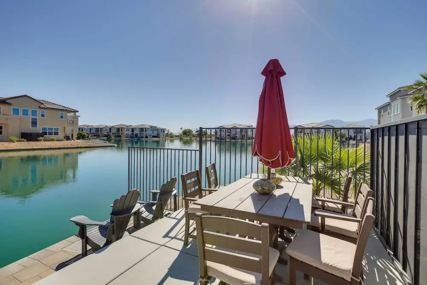 Lakefront Indio Villa: Private Pool & On-site Golf