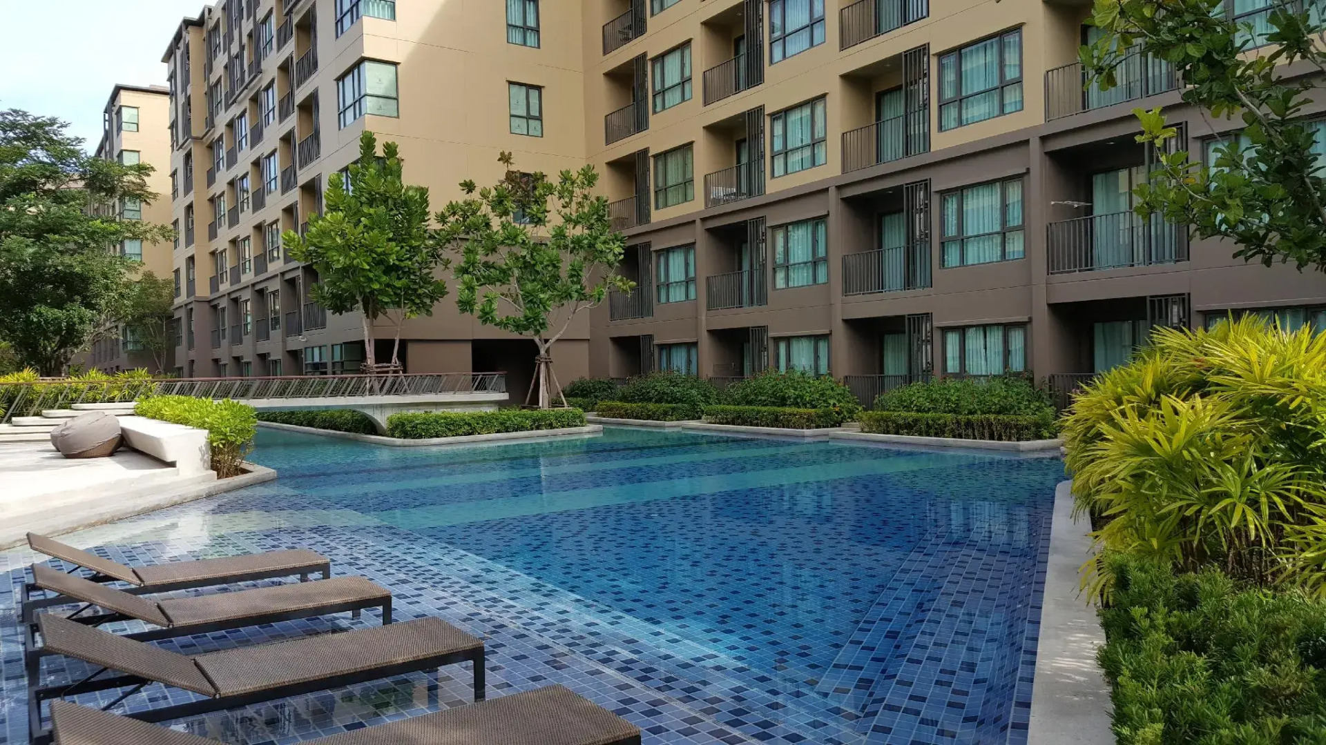 Rain Cha-am Pool view #4th floor by Obbset