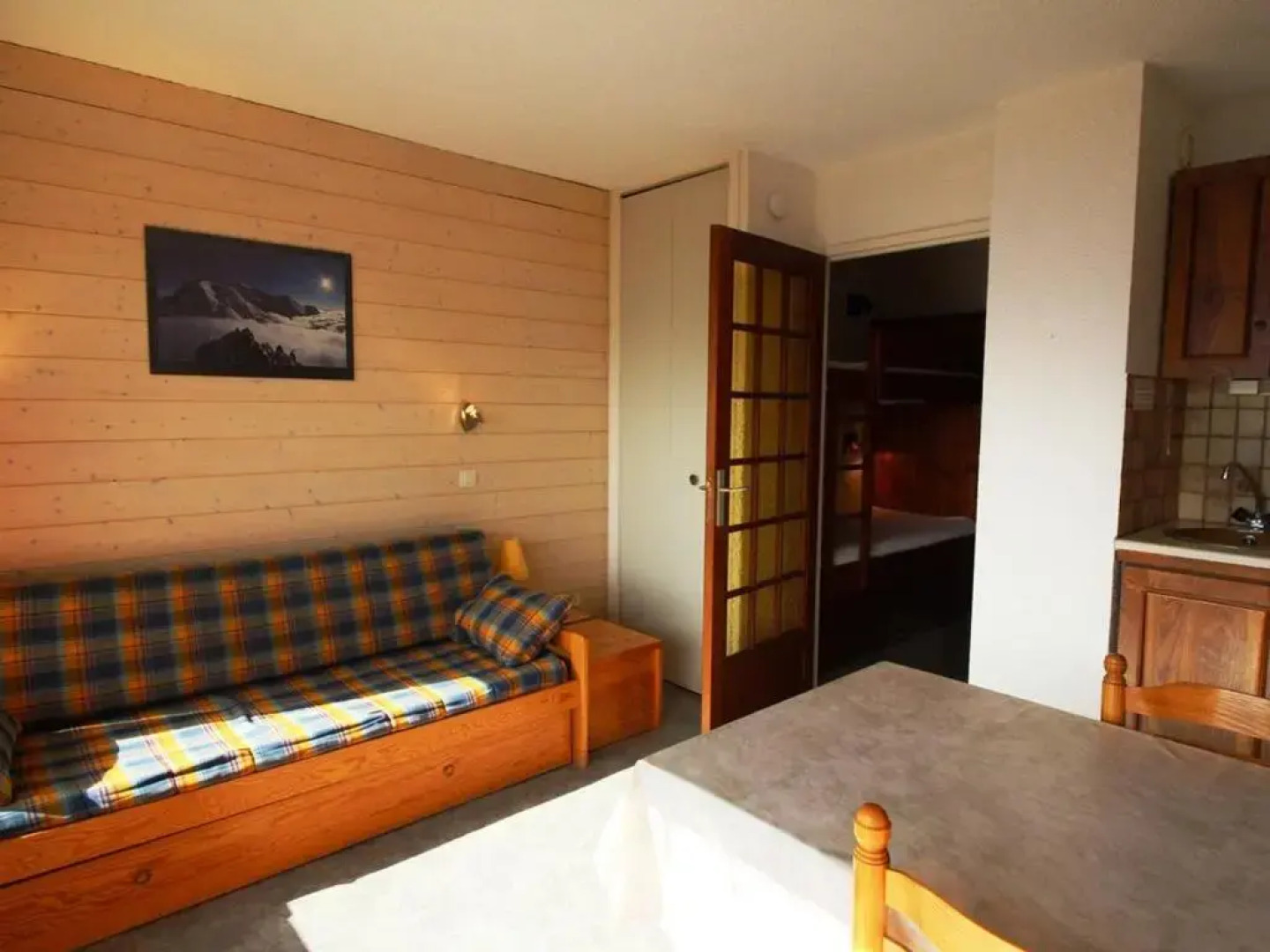 Appartement Auris, 1 pièce, 3 personnes - FR-1-297-35