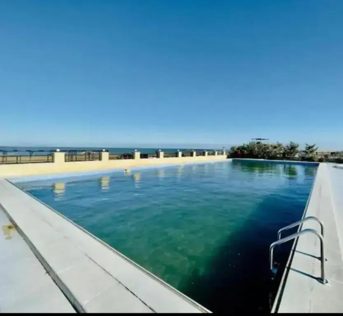 Apartments by the Sea & first beach line