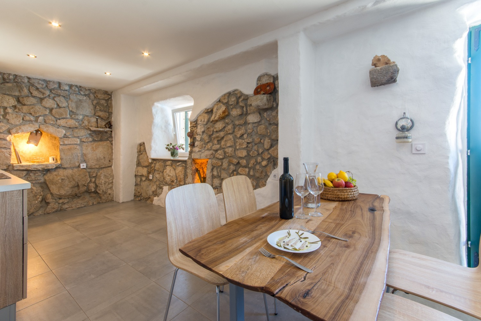 Holiday house Stone - pool house: Babino Polje, Island Mljet