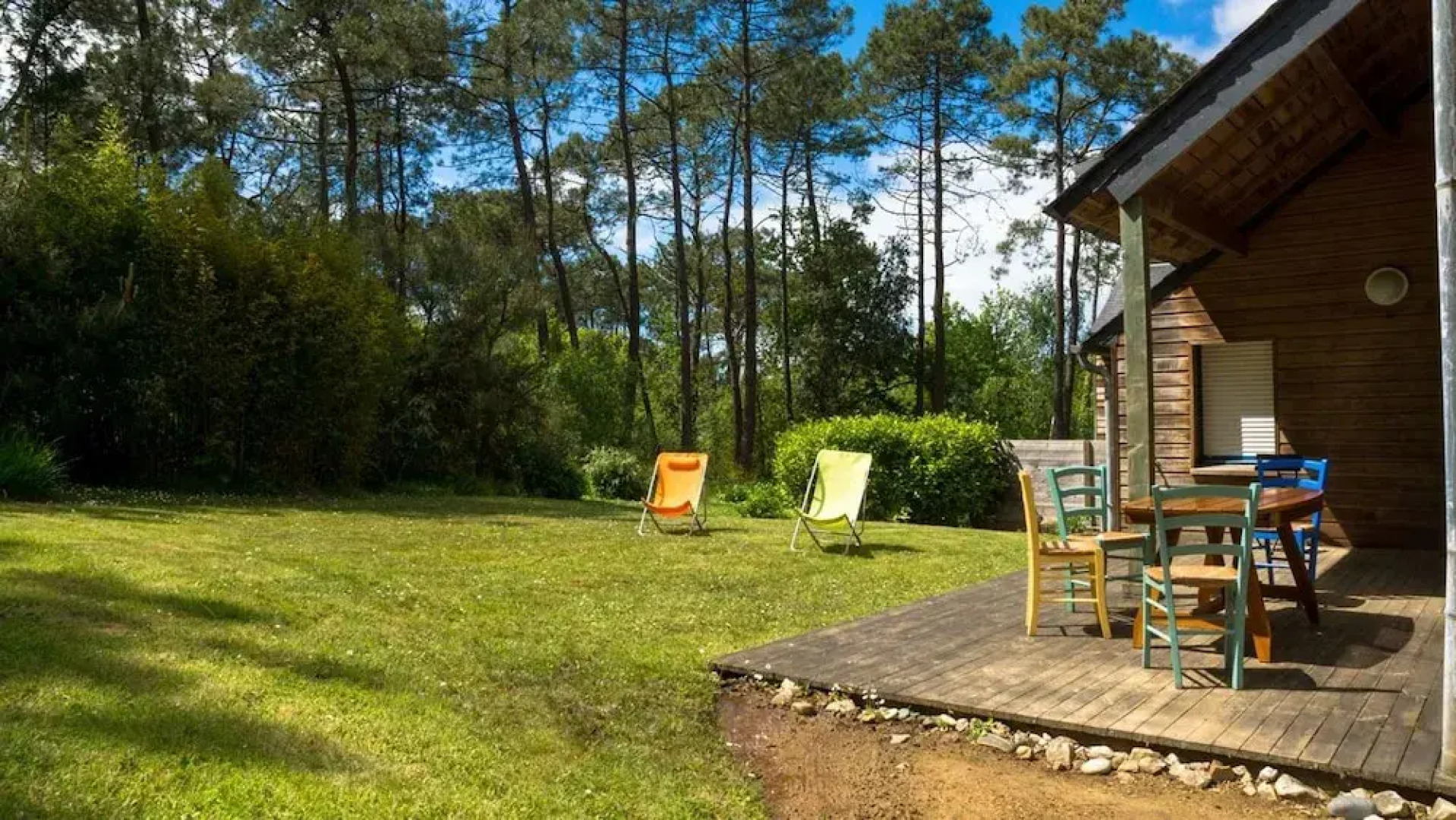 Maison au calme dans les bois