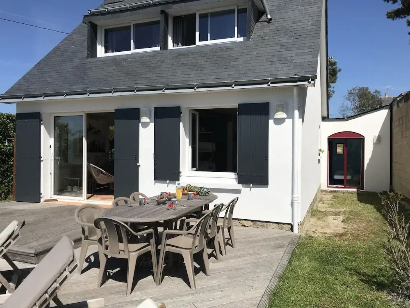 Villa Carnac face mer