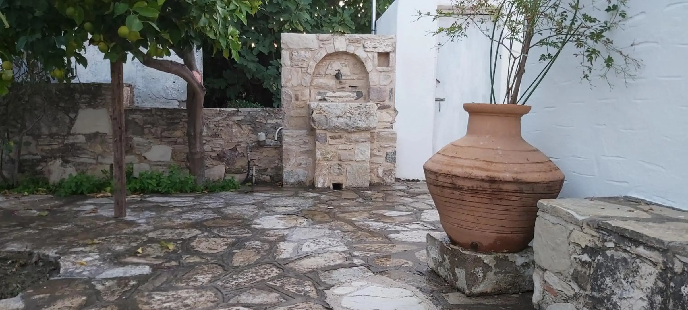 Traditional house in Asfendiou