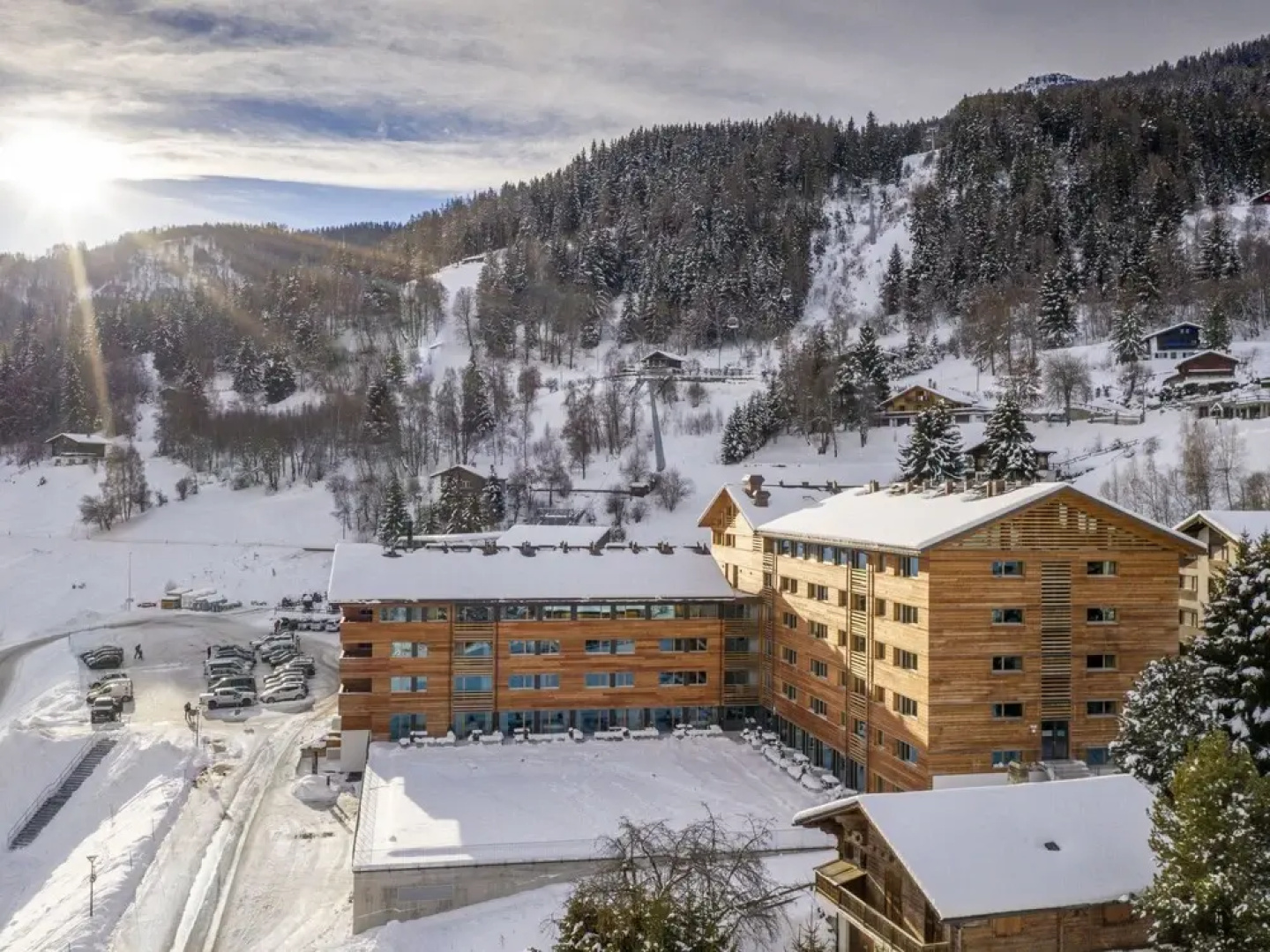 Swisspeak Resorts 3 pi ces Duplex Balcon Vercorin