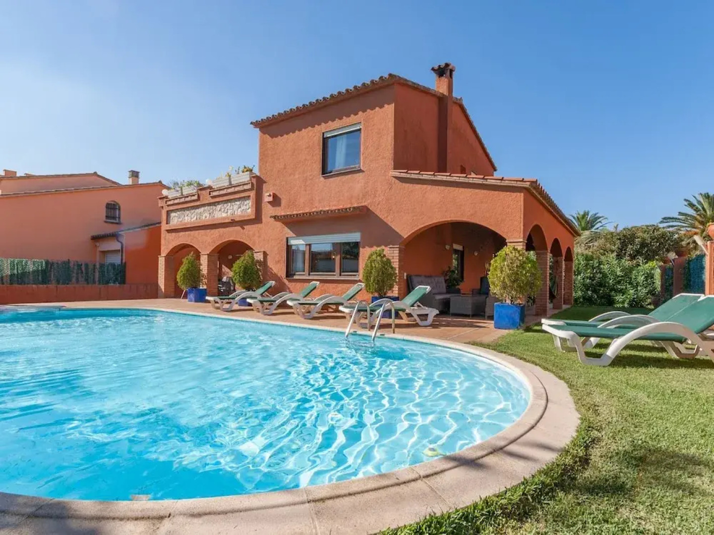 Spacious Holiday Home in Girona With Swimming Pool