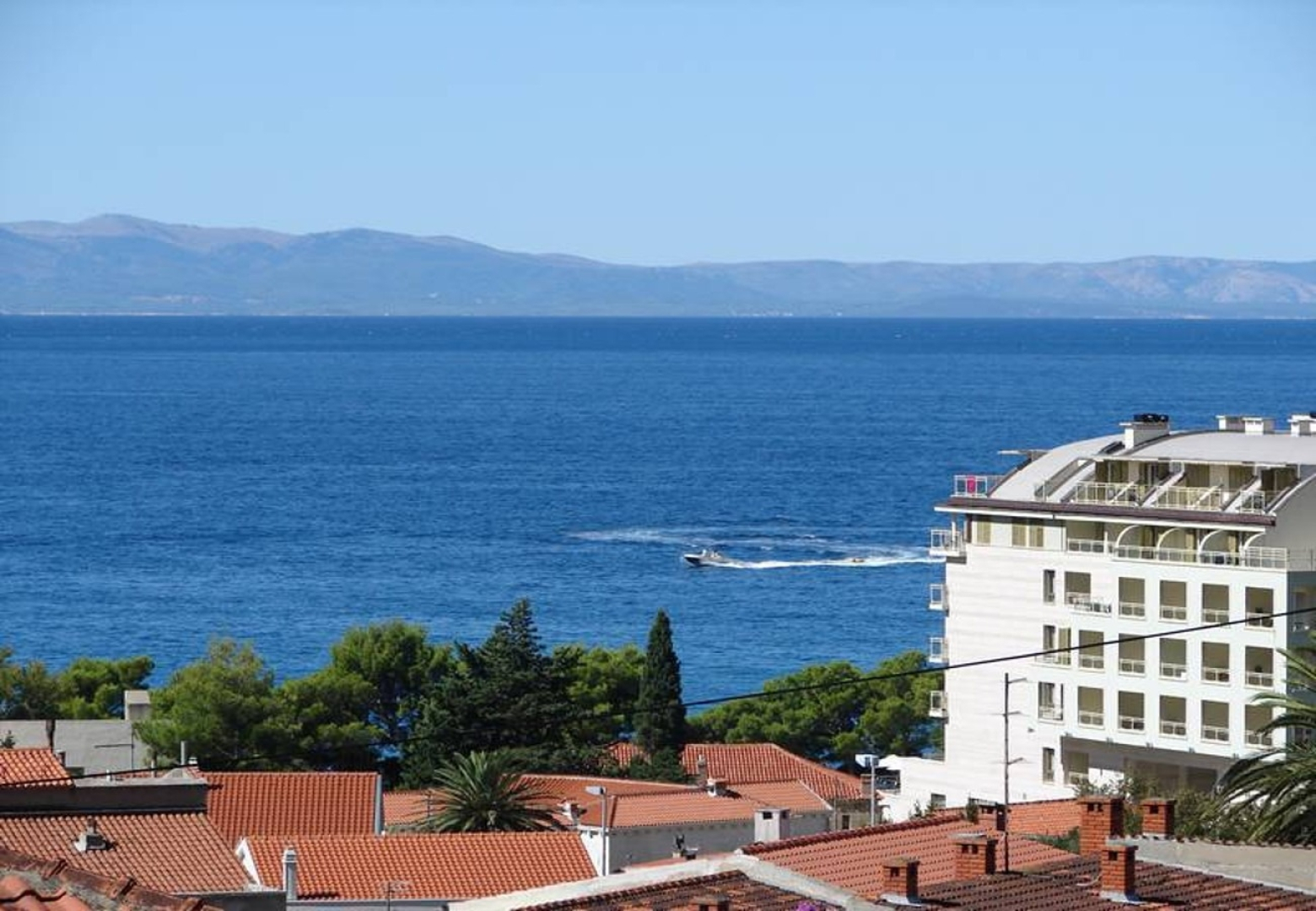 Apartment Bor - with great view: A1Garbin Makarska, Riviera Makarska