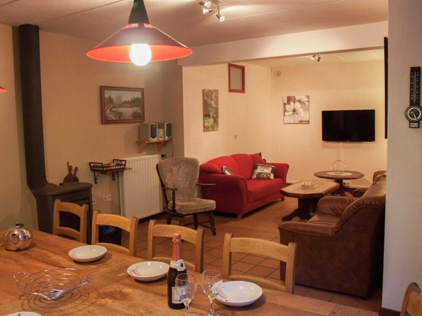 Cosy holiday home in the forests, very suitable for groups