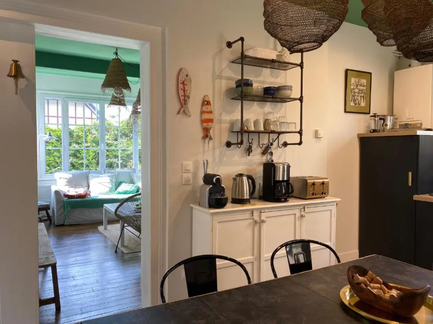 Maison en bord de mer