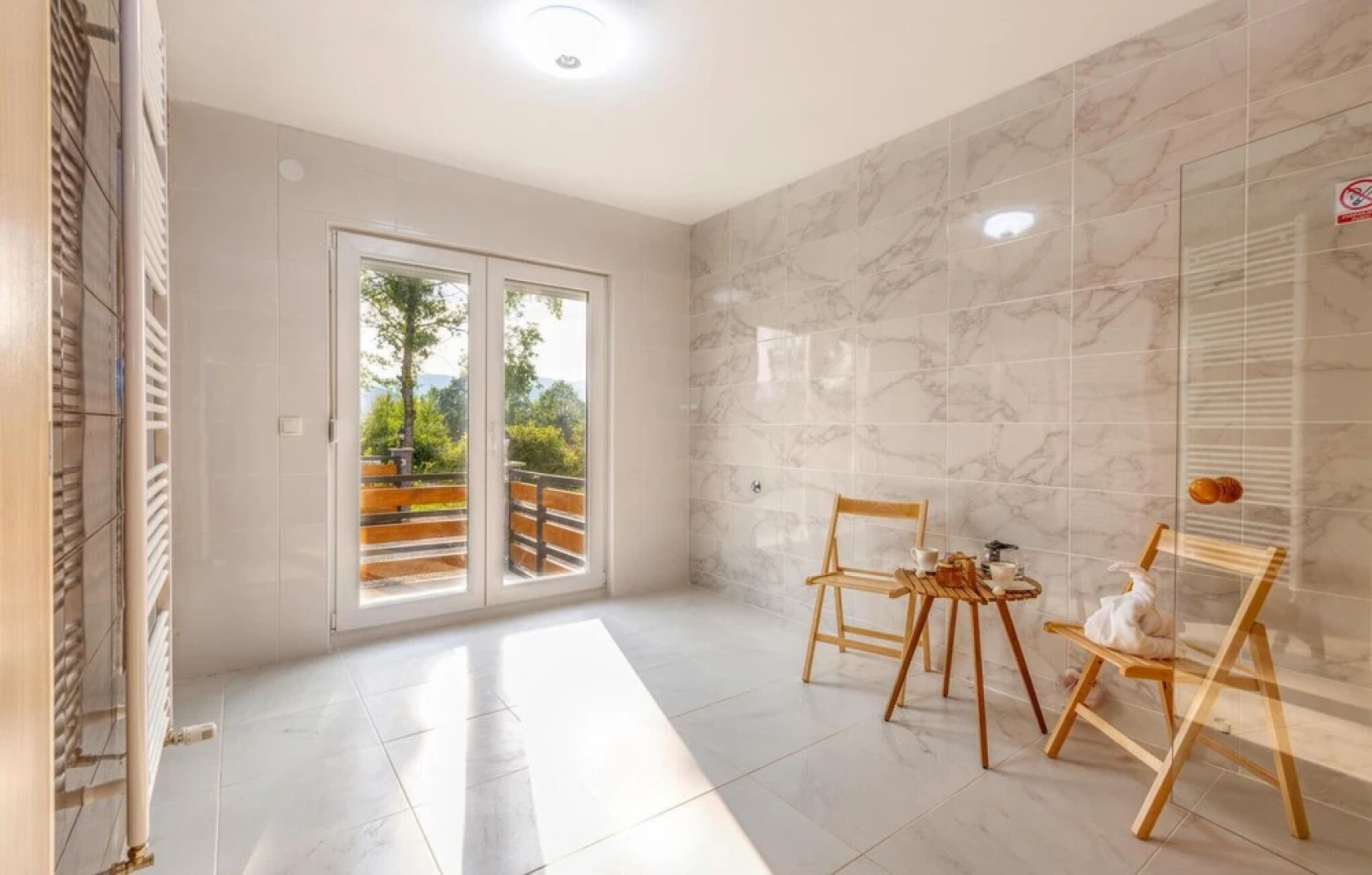 Nice Home in Smiljan With Sauna, Wifi and Outdoor Swimming Pool