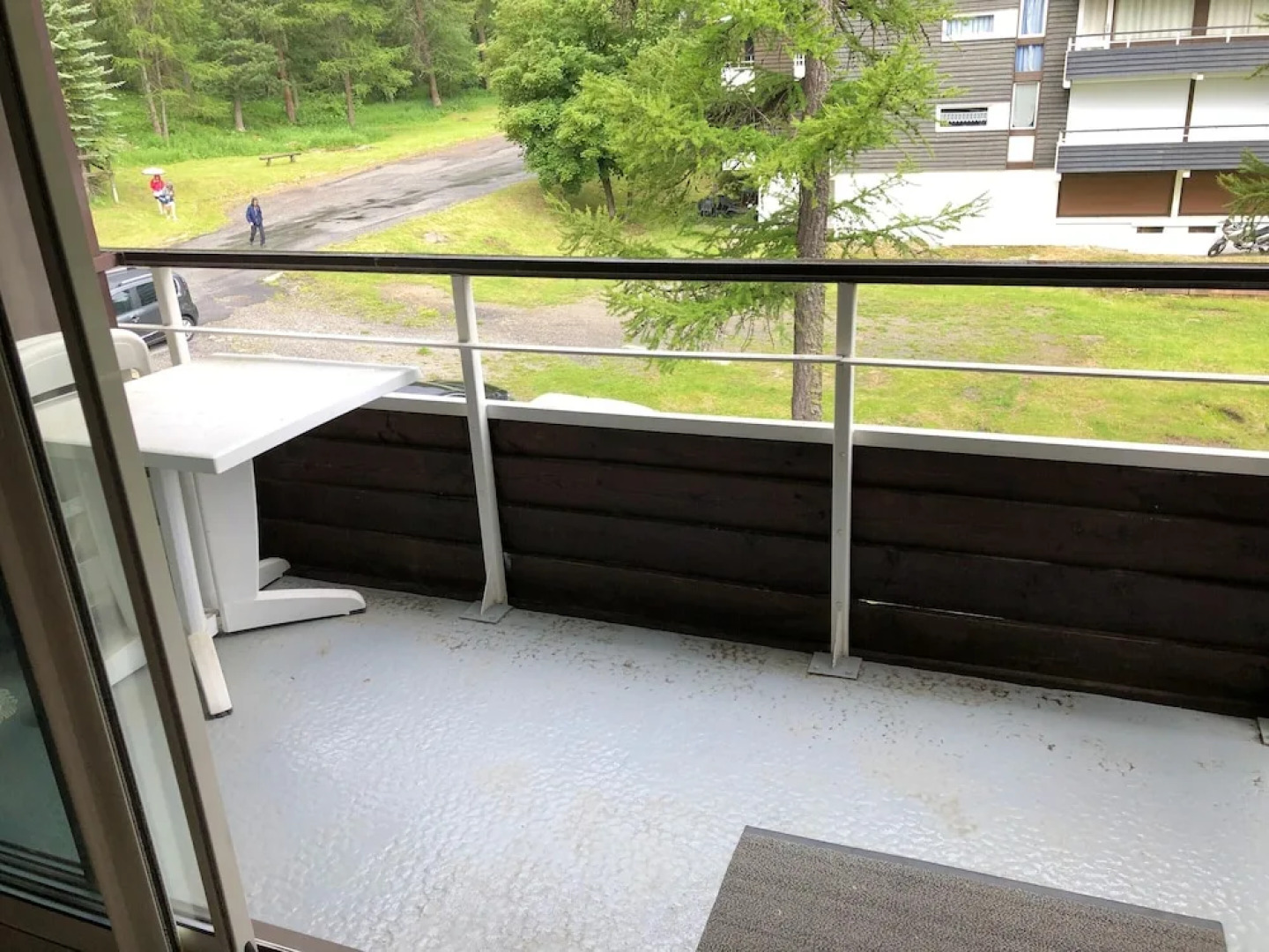 Studio in Vars, With Wonderful Mountain View, Furnished Balcony and Wifi