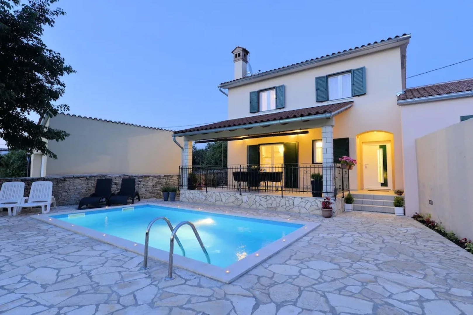 Villa With 2 Bedrooms in Kanfanar, With Wonderful sea View, Private Po