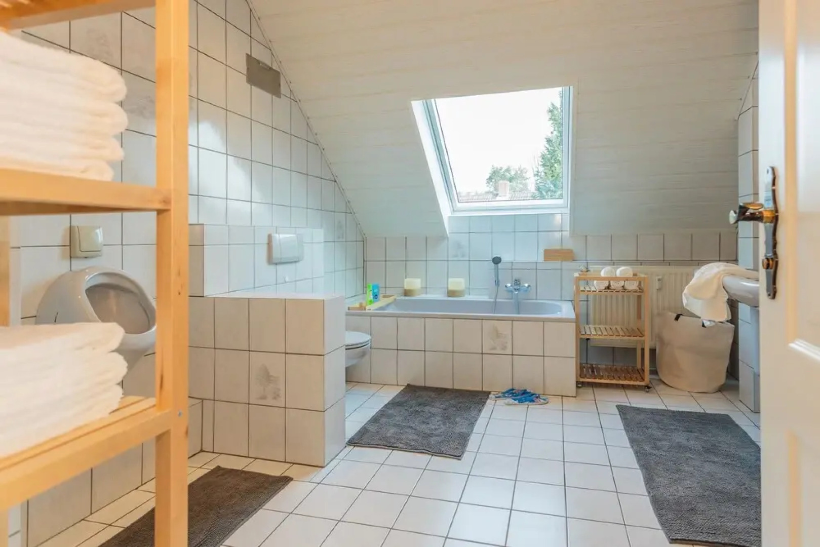 Schwalbe in der Heide