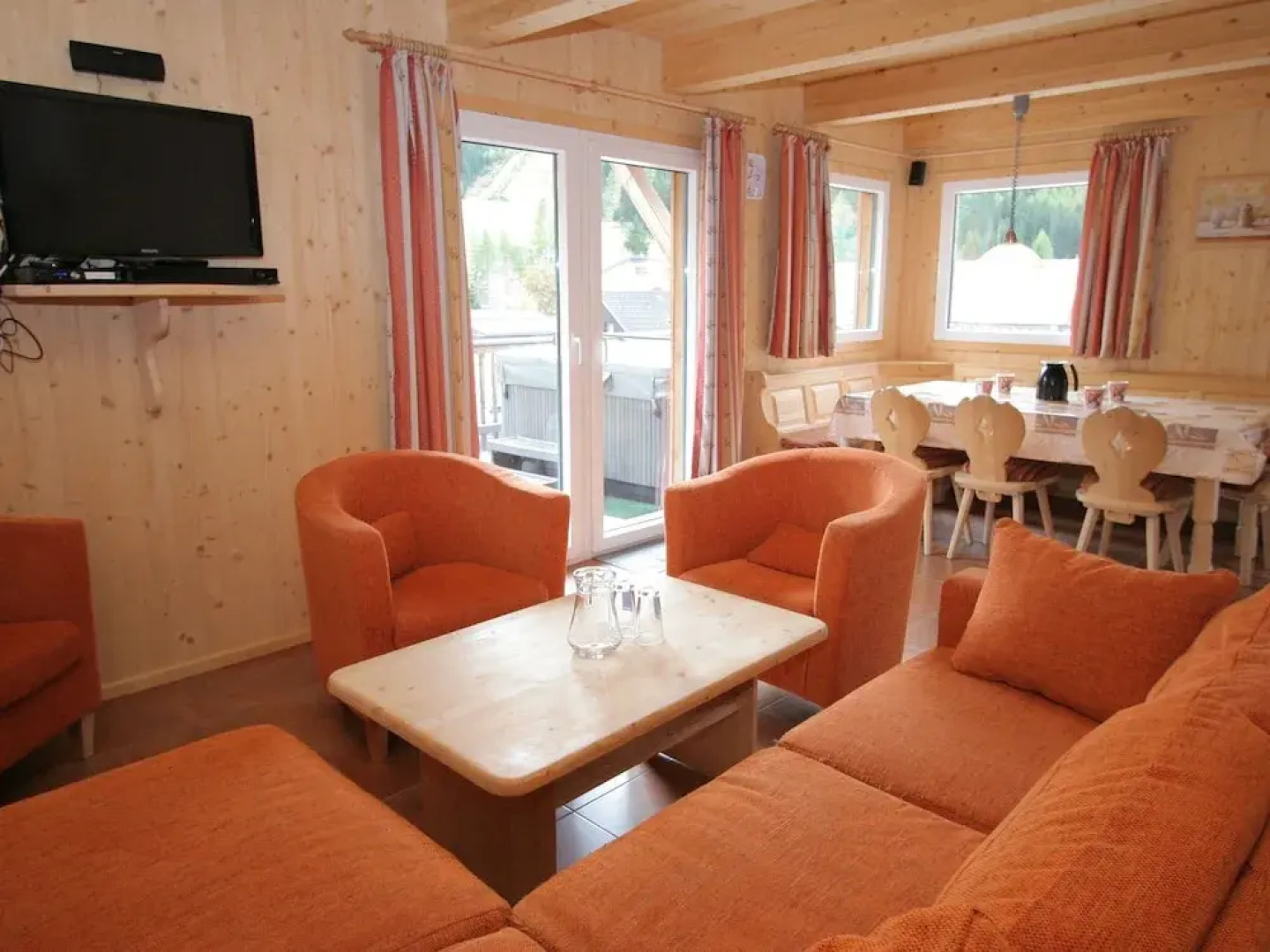 Combination of two Beautiful Chalets in Hohentauern With Sauna