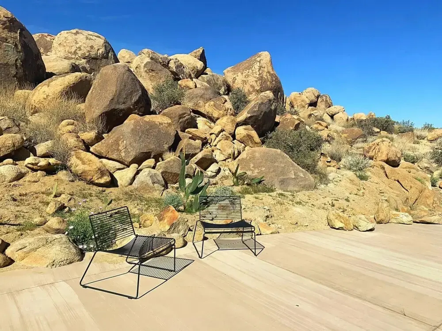 Rock Box - Modern Adobe Nestled In The Boulders Above Coyote Hol 3 Bedroom Home by RedAwning