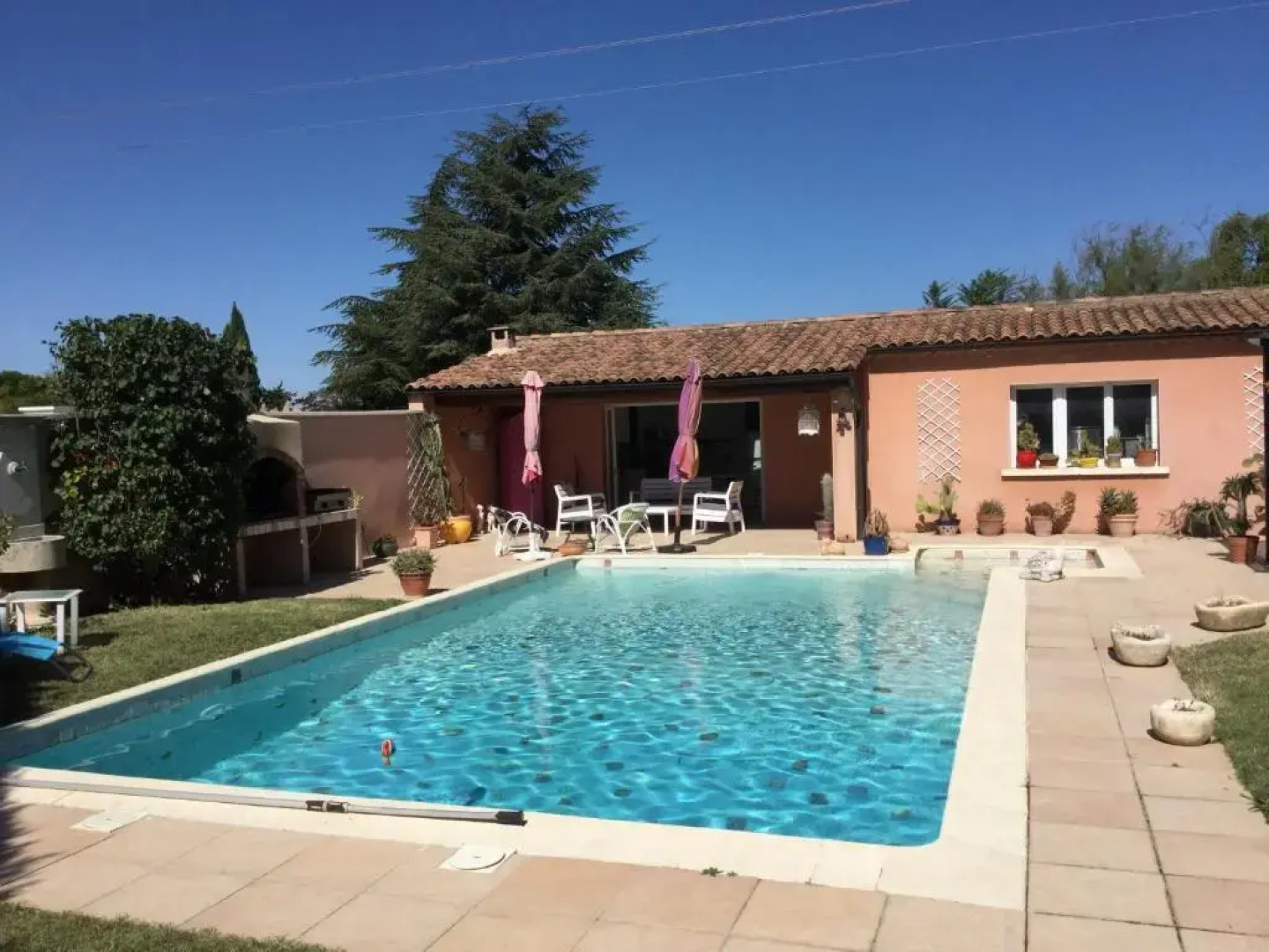 Agréable Maison de Vacances avec Piscine Privée, située à Robion au cœur du Luberon, avec une jolie vue, 8 personnes, LS2-293 PASCO