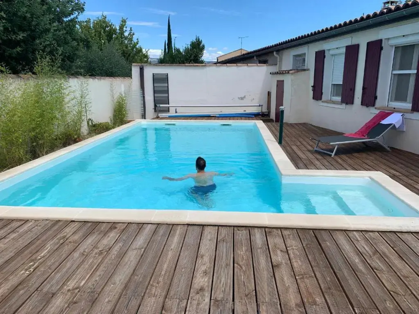 LS2-395 Location vacances maison de plain-pied avec piscine à Mallemort en Provence 4 personnes
