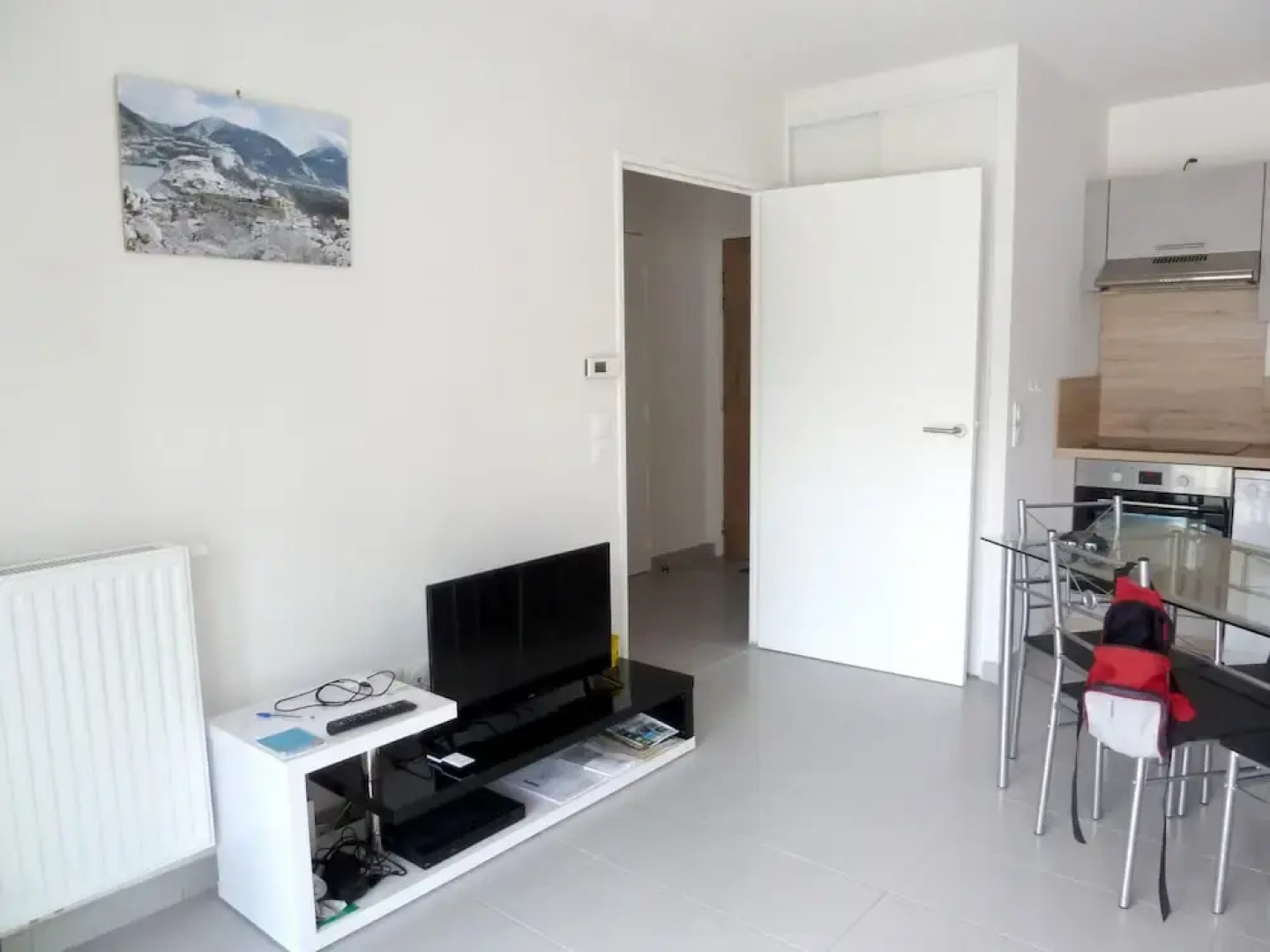 Apartment With one Bedroom in Briançon, With Wonderful Mountain View and Furnished Garden