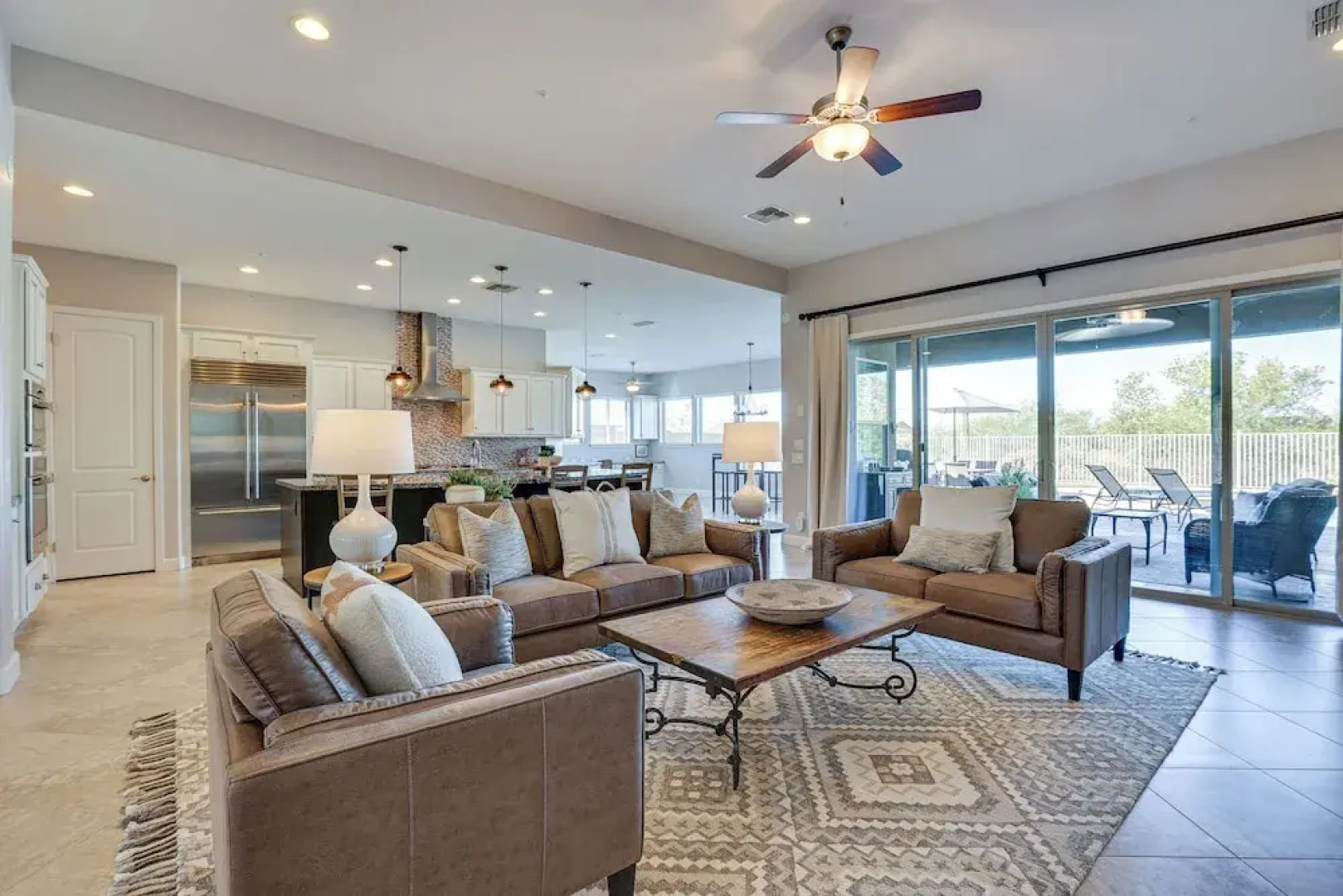 Saltwater Pool & Swim-up Bar: Goodyear Oasis!