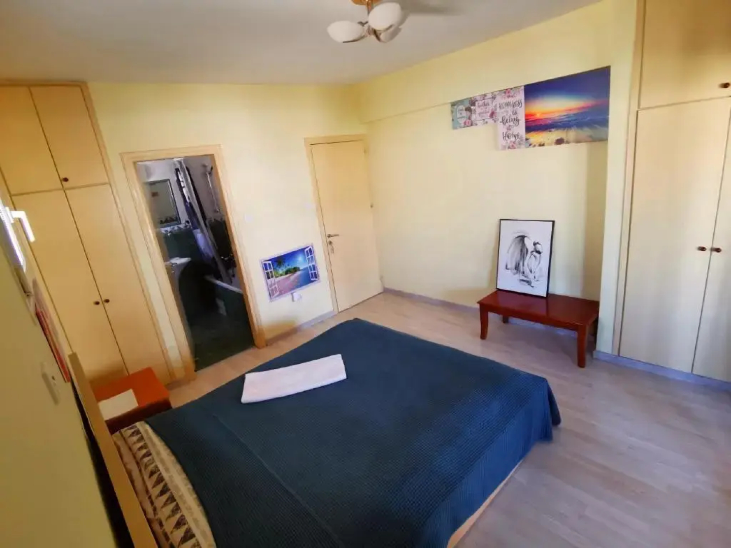 Galatex Beachfront 1st line sea view suites - best location peaceful green place