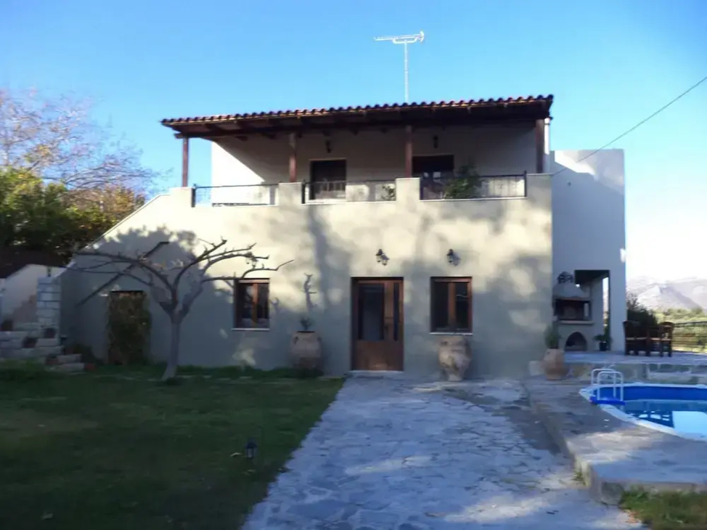 Rural Spacious Villa with Pool at Central Crete