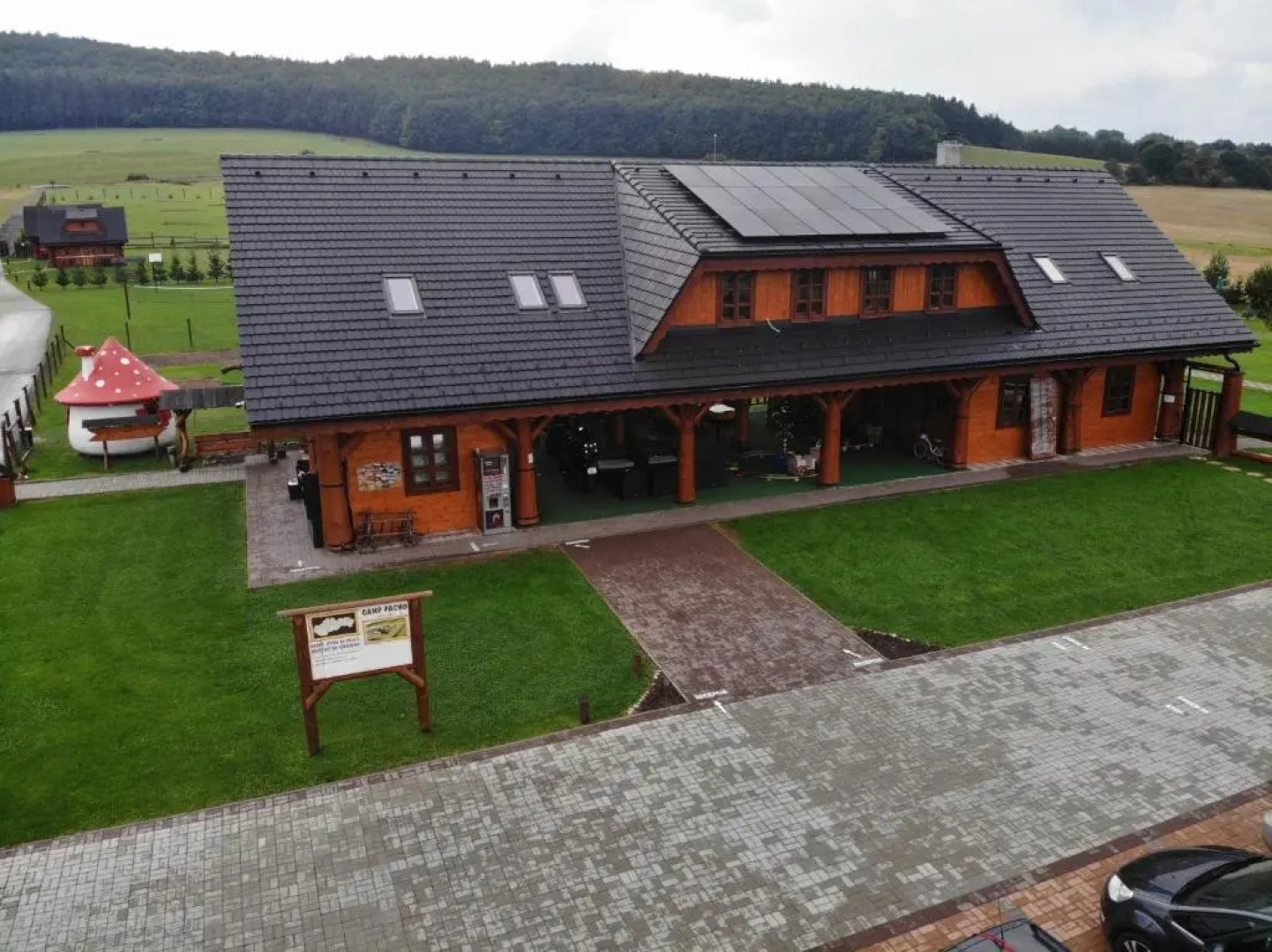 Ubytovanie v Superior izbách v podkroví Koliba Pacho