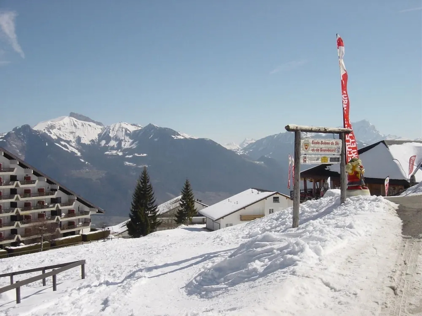 Apartment With one Bedroom in Torgon, With Wonderful Mountain View and