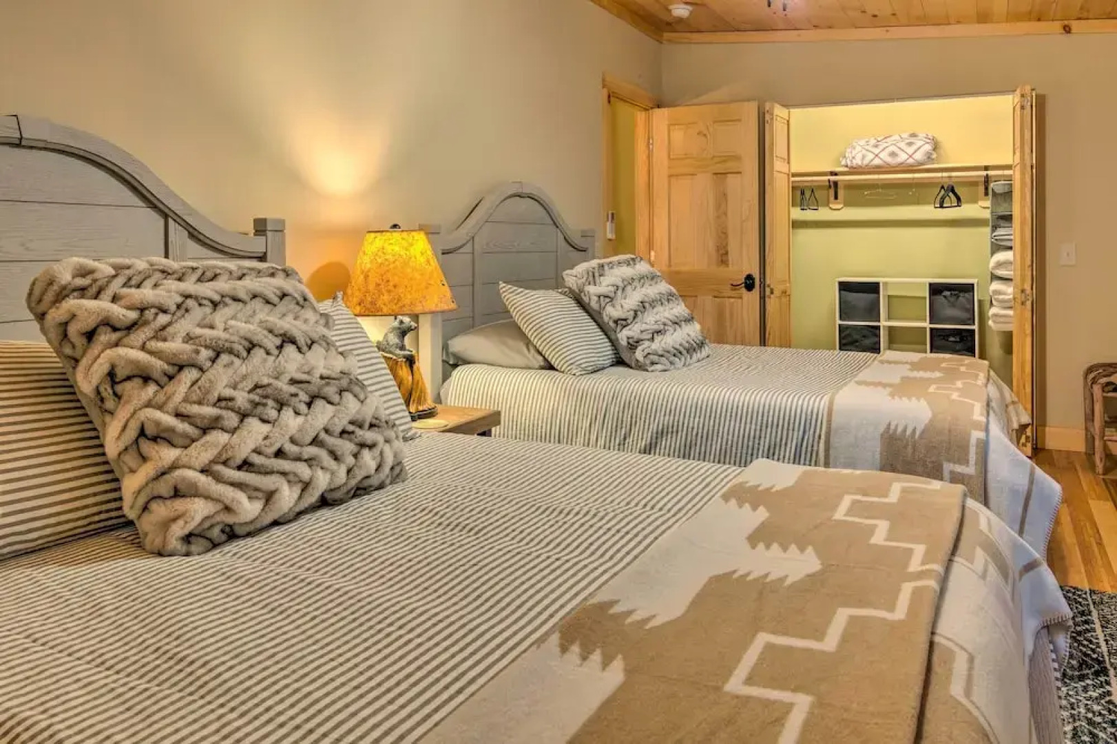 Deck & Views: Hendersonville Cabin, Roads Are Open