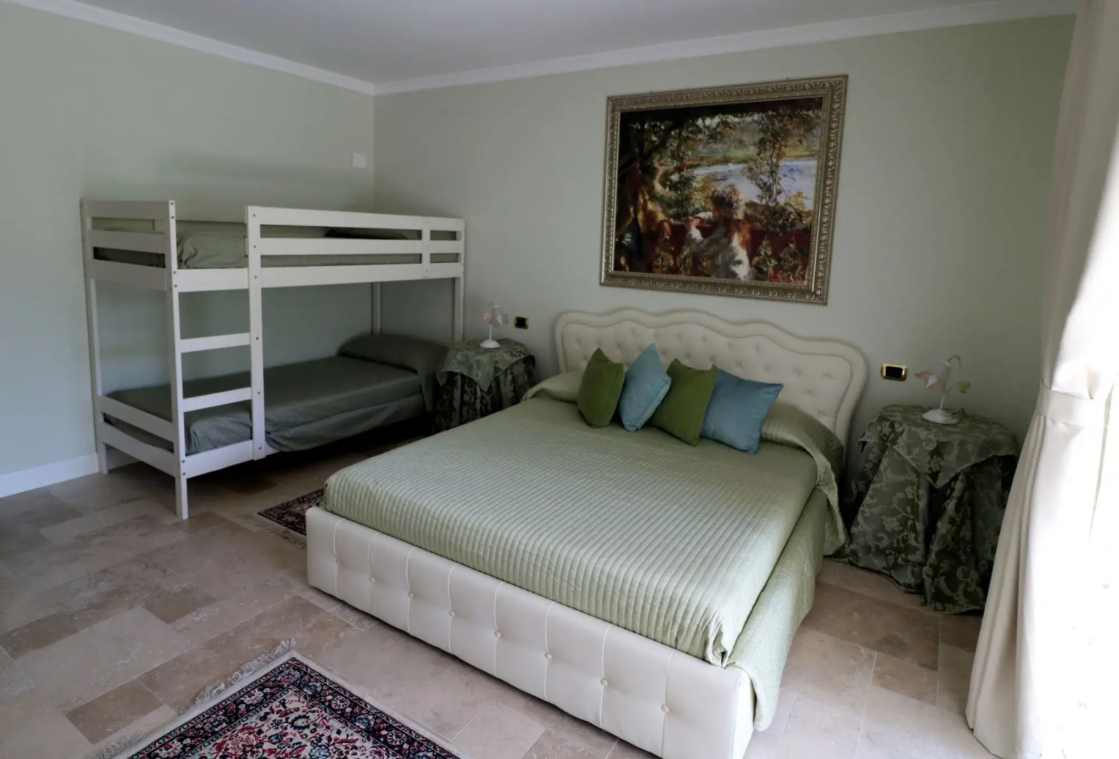 La cascata negli ulivi