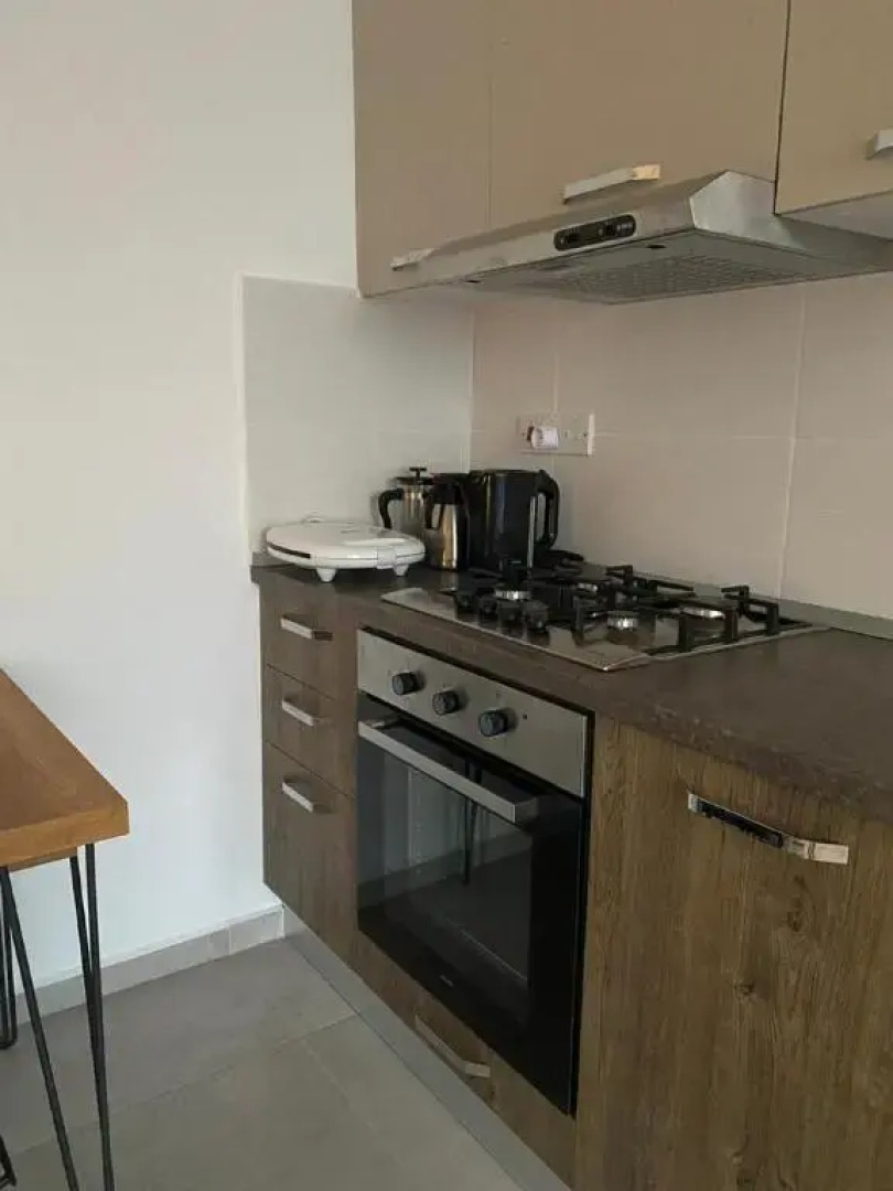 Sleek Flat With Shared Pool and Sea View in Iskele