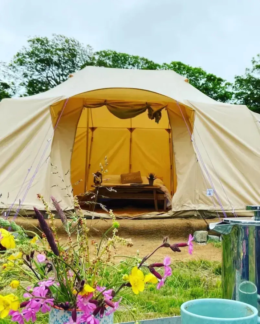 Beautiful Bell Tent Stay
