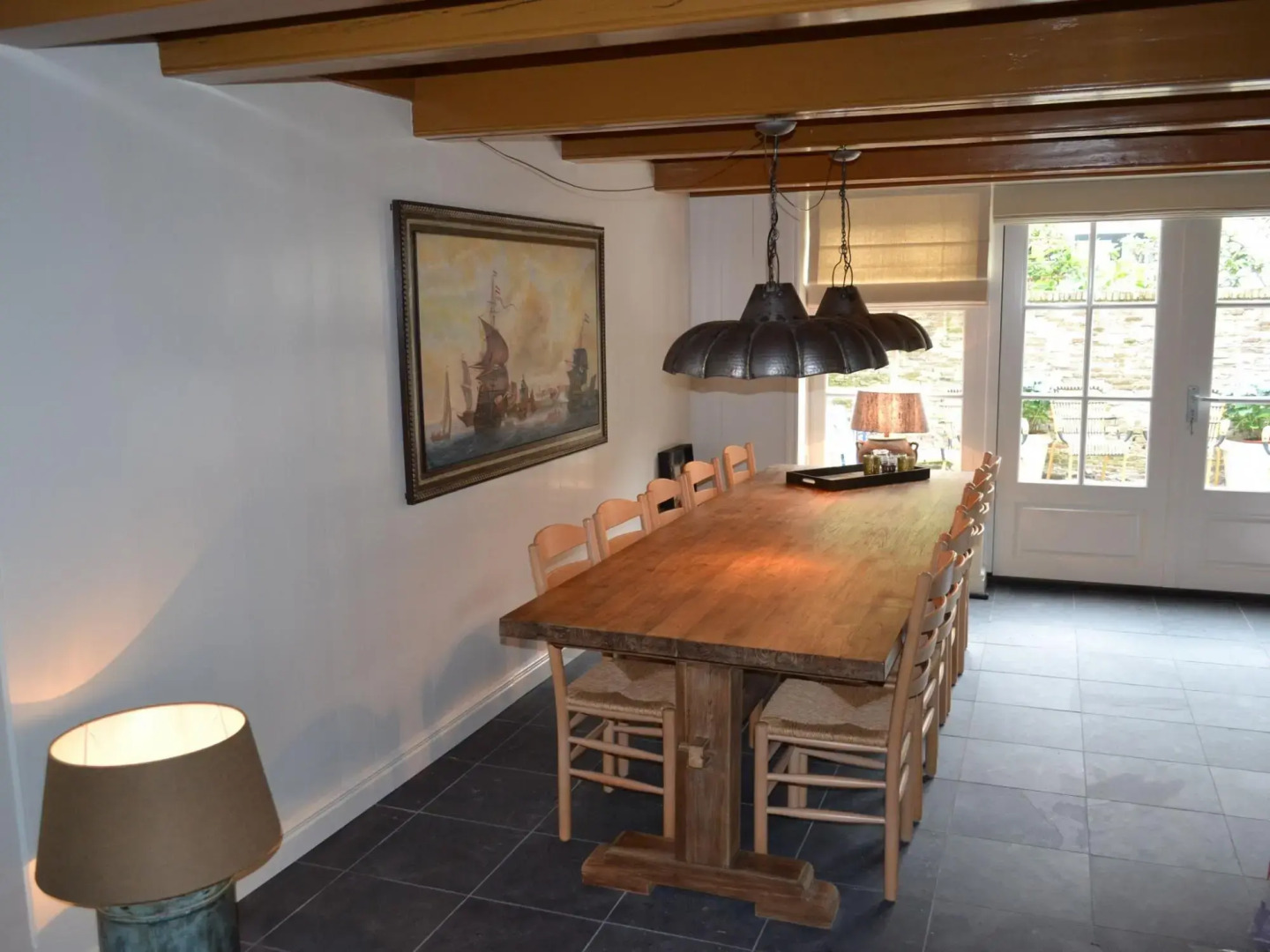 Listed 1777 building with whirlpool in historical Enkhuizen