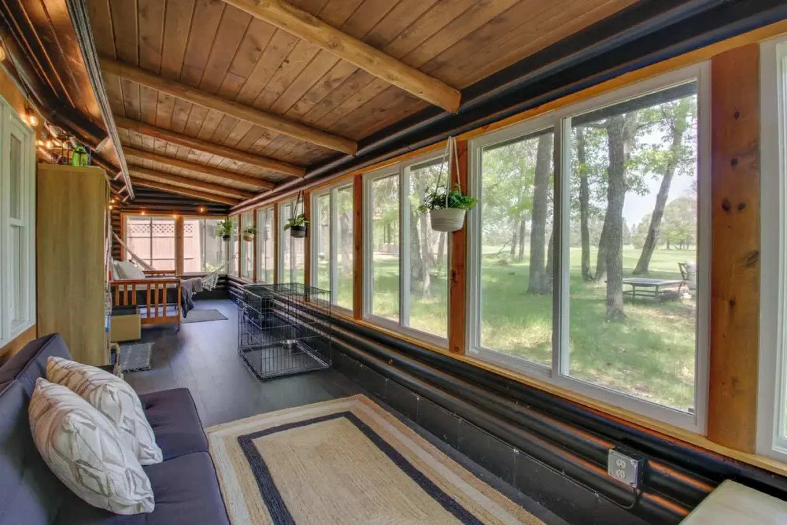 1 Mi to Beach & Lake: Breezy Point Cabin w/ Yard!