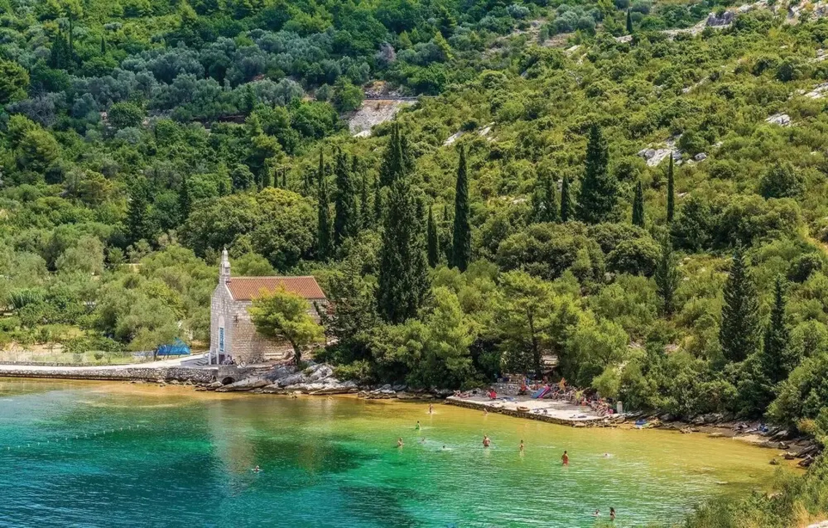 Stunning Home in Slano With Wifi, 2 Bedrooms and Outdoor Swimming Pool