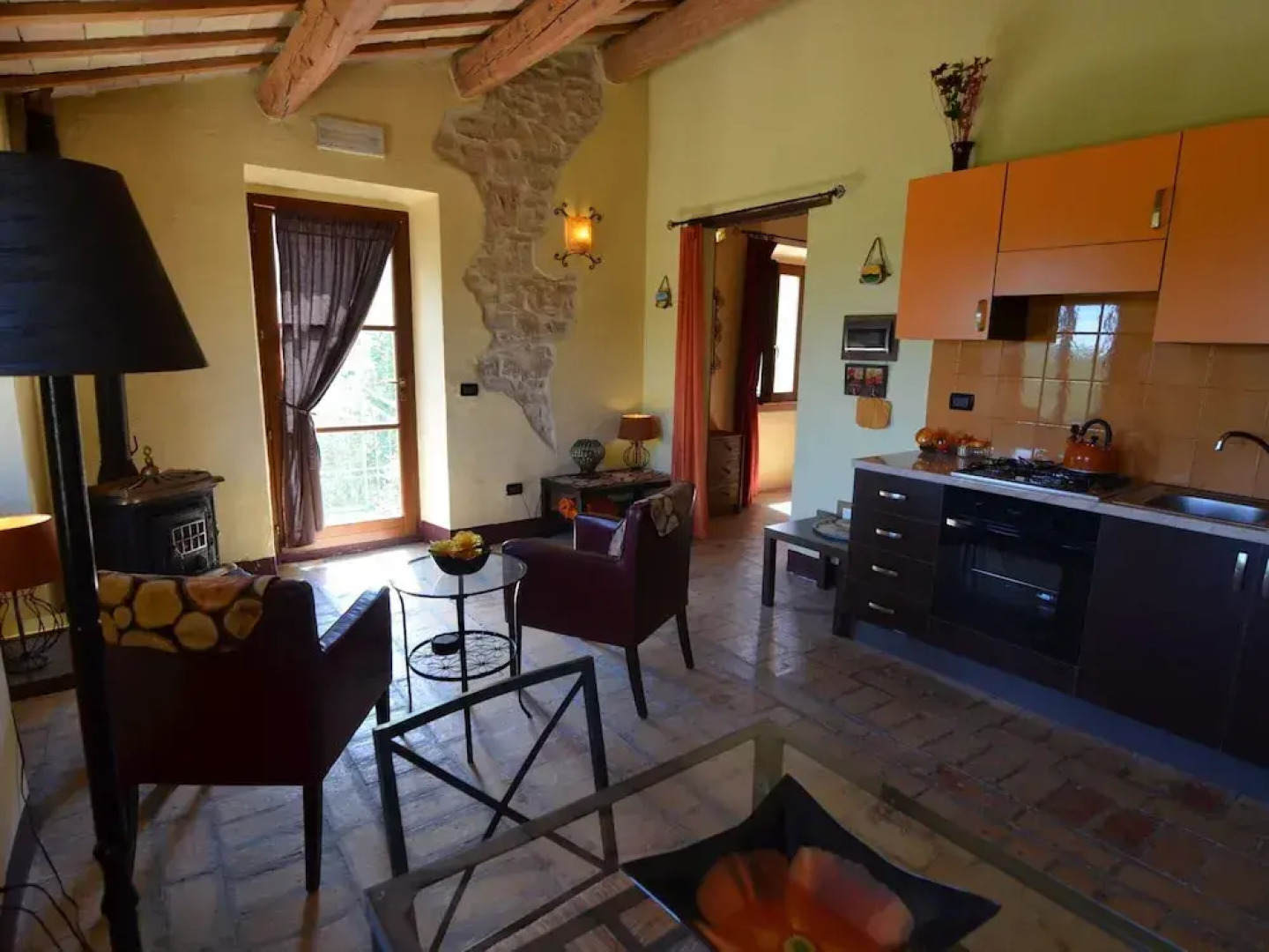 Tasteful Apartment in Pergola With Terrace