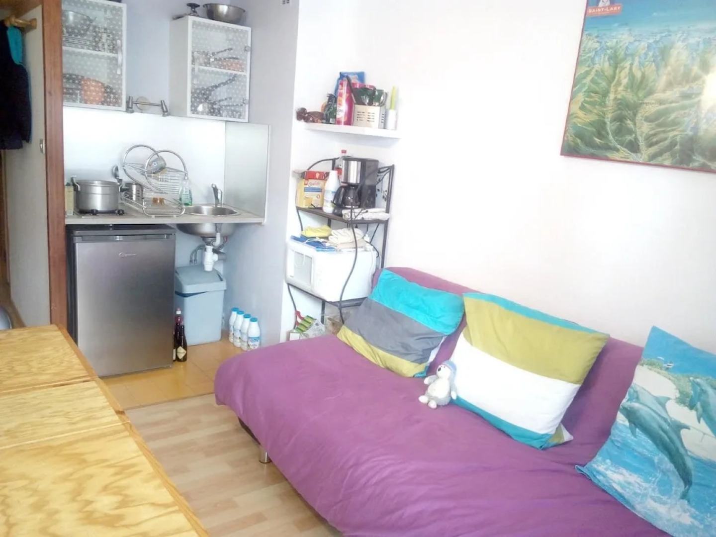 Studio in Saint-lary-soulan, With Balcony and Wifi - 100 m From the Sl