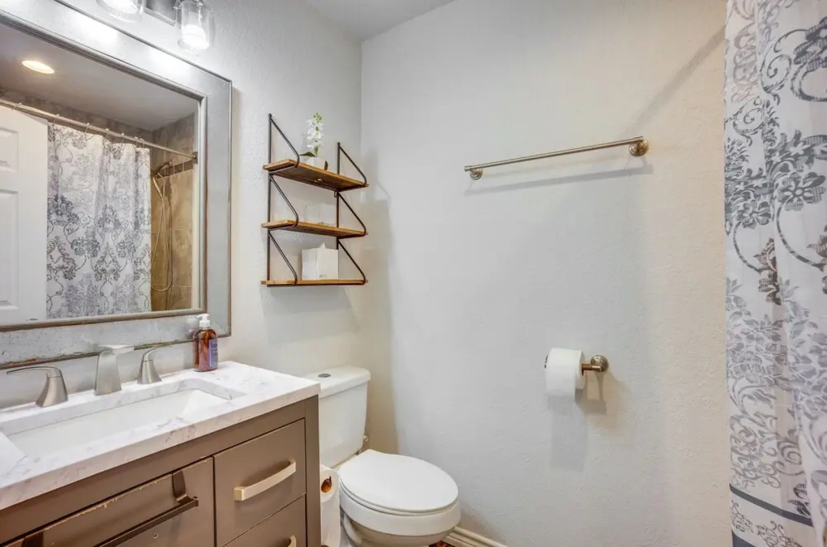 Backyard, Deck & Fire Pit: Conroe Getaway