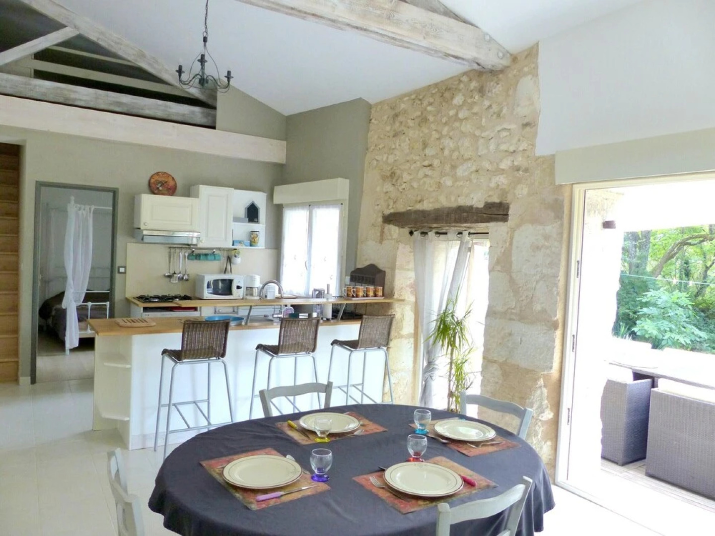 House With 3 Bedrooms in Saint-germain-du-salembre, With Pool Access,