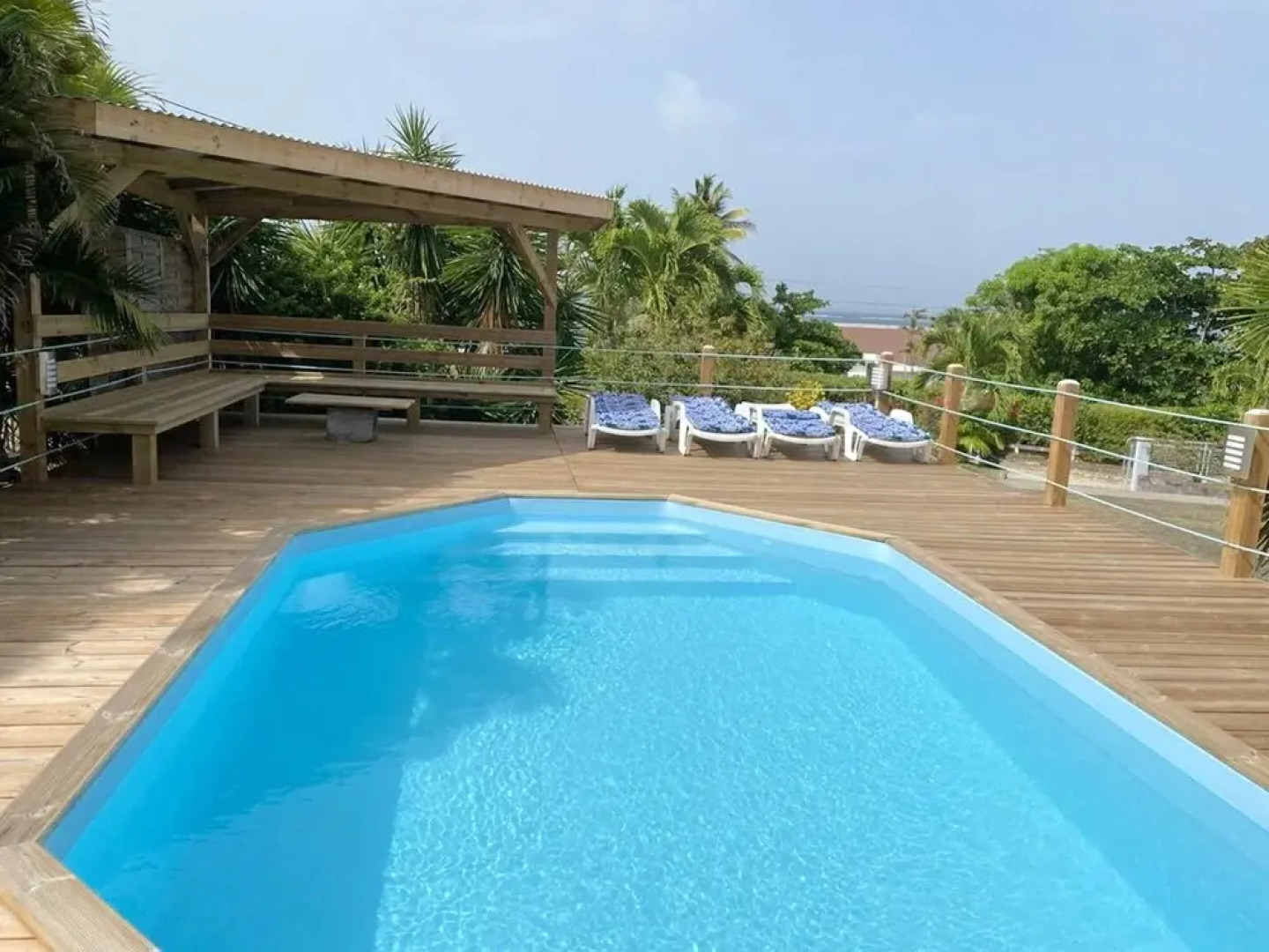Villa With 5 Bedrooms in Le Vauclin, With Wonderful sea View, Private