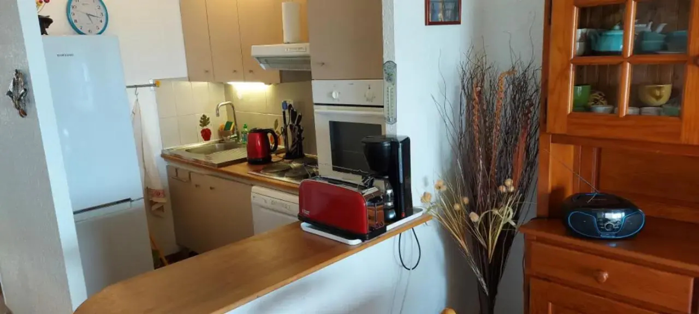 T3 Carnon, 1ère ligne 50m plage terrasse parking