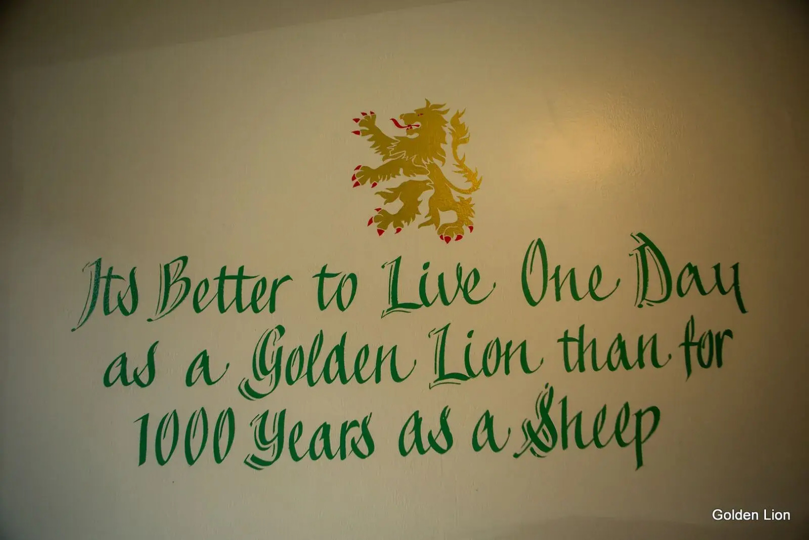 The Golden Lion Inn