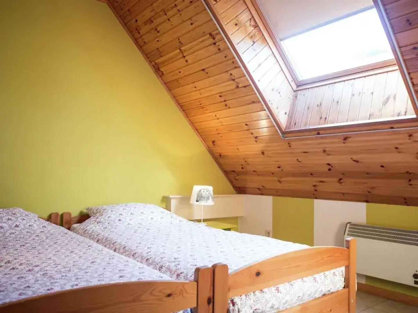 Spacious, Atmospheric Upper Floor of a Farmhouse With Garden