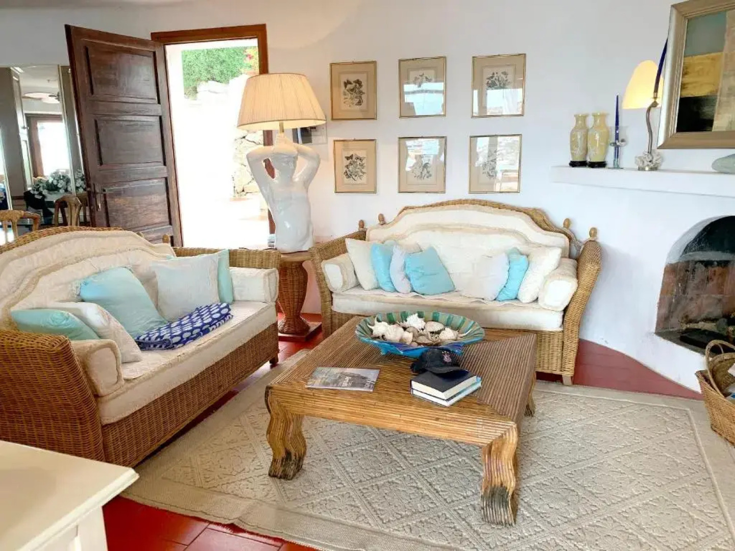 4 bedrooms villa at Porto Rafael 400 m away from the beach with sea view jacuzzi and enclosed garden