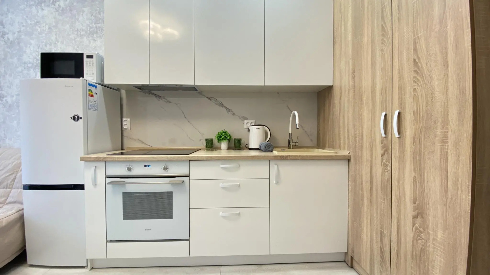 Атмосфера на микрорайоне Морской 8