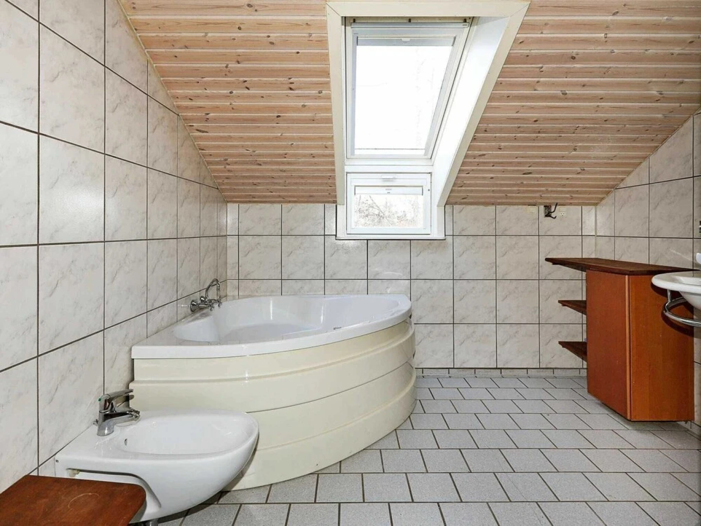 Rustic Holiday Home in Tikøb with Hot Tub & Sauna