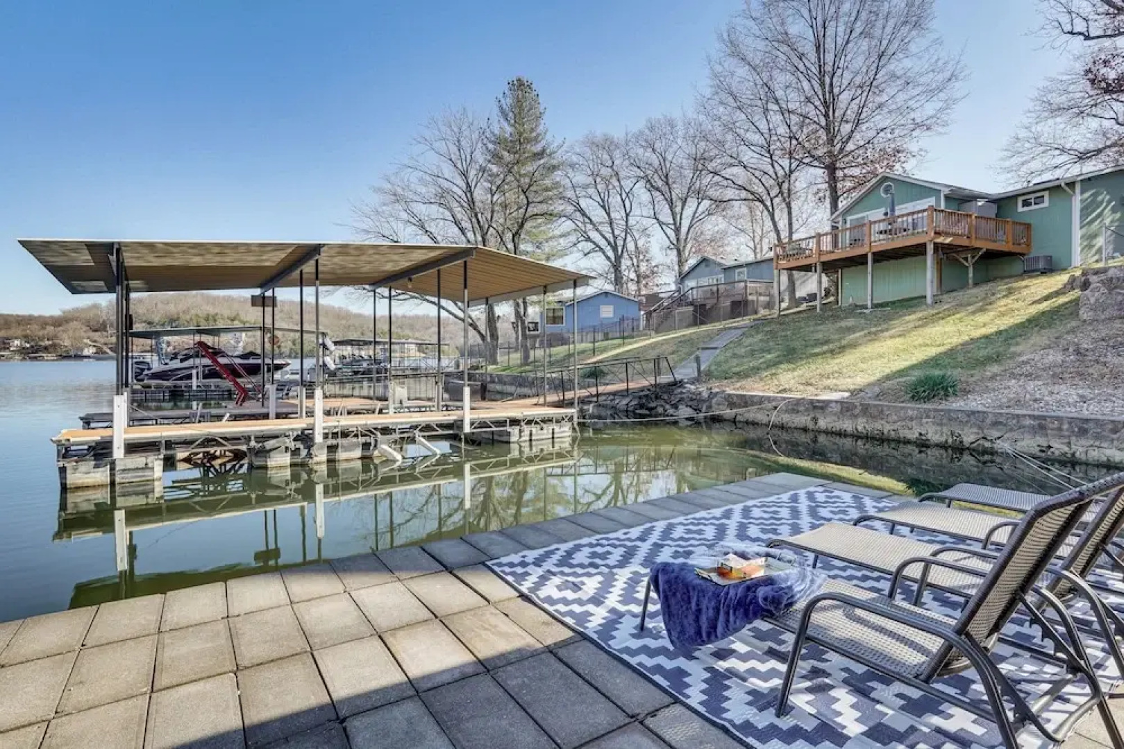 Lakefront Home w/ Dock & Decks in Gravois Mills!