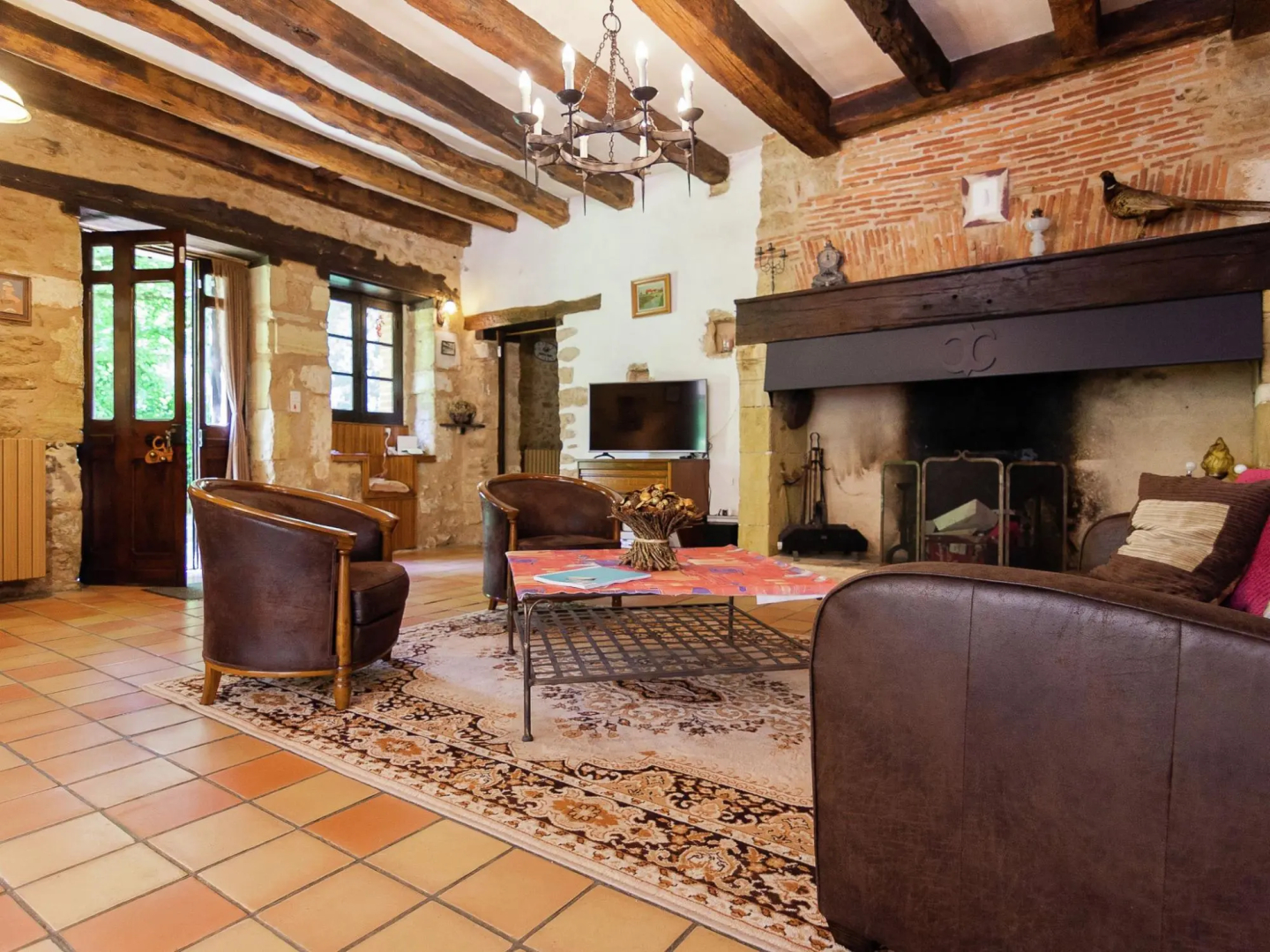 Large Farmhouse in Nantheuil France With Private Garden