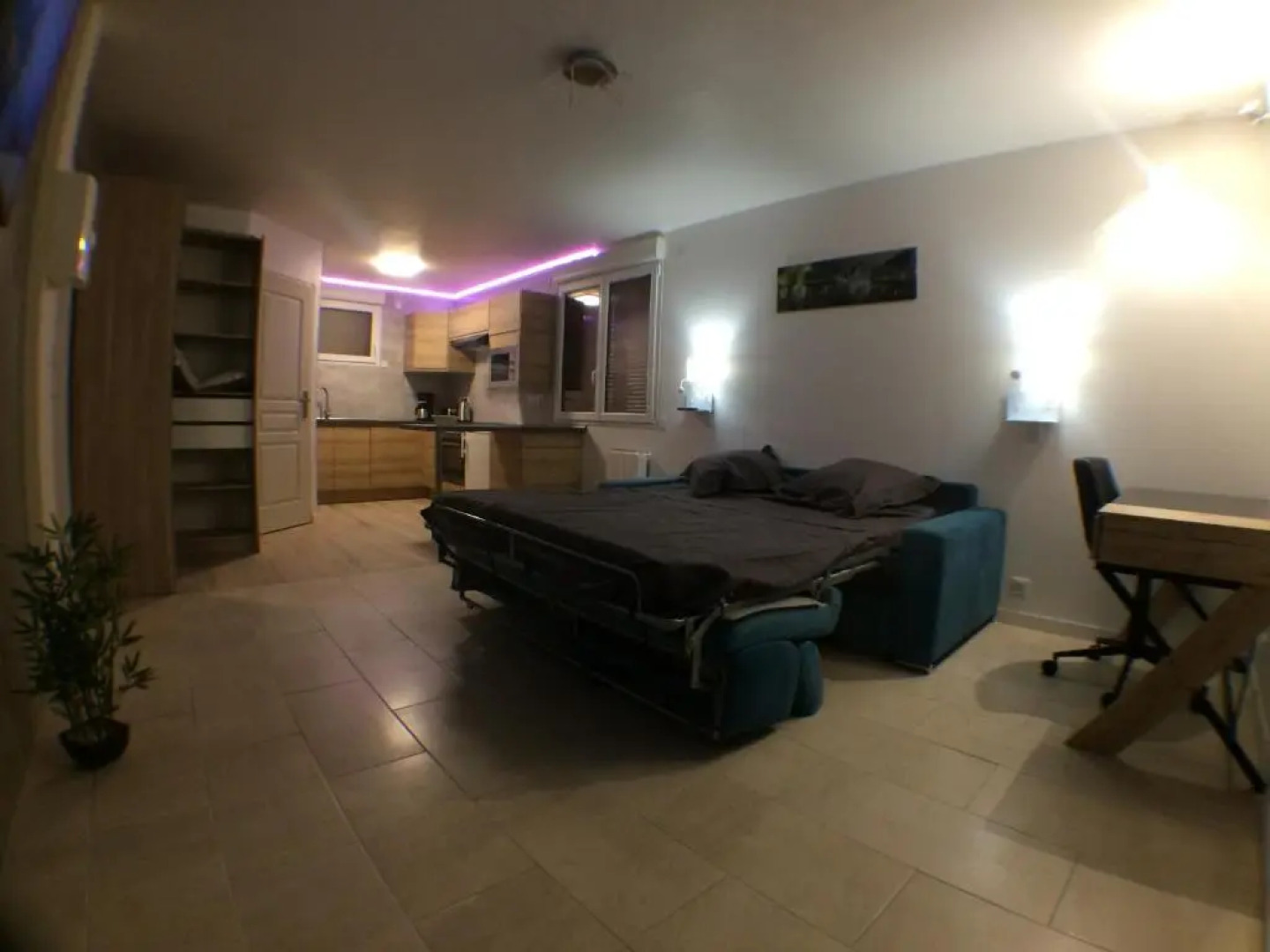 Rare, cosy studio terrasse au coeur de St-Jorioz